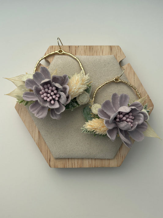 Lilac Purple Botanical Arrangement