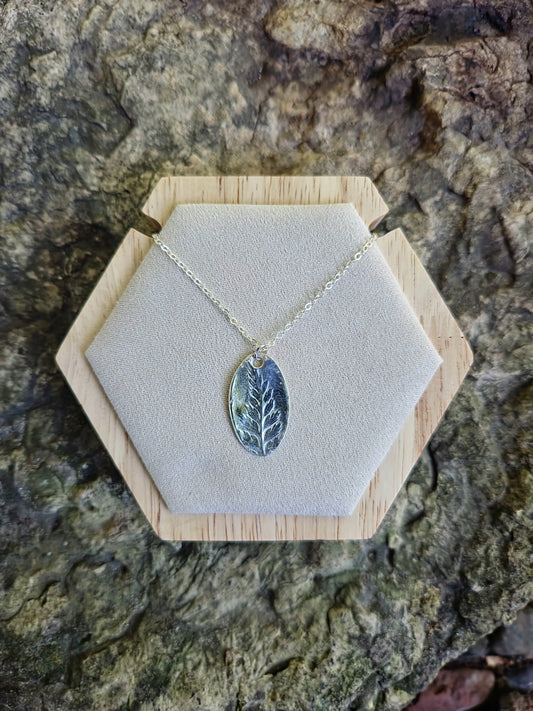 Fern pendant necklace