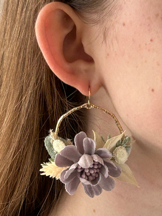 Lilac Purple Botanical Arrangement