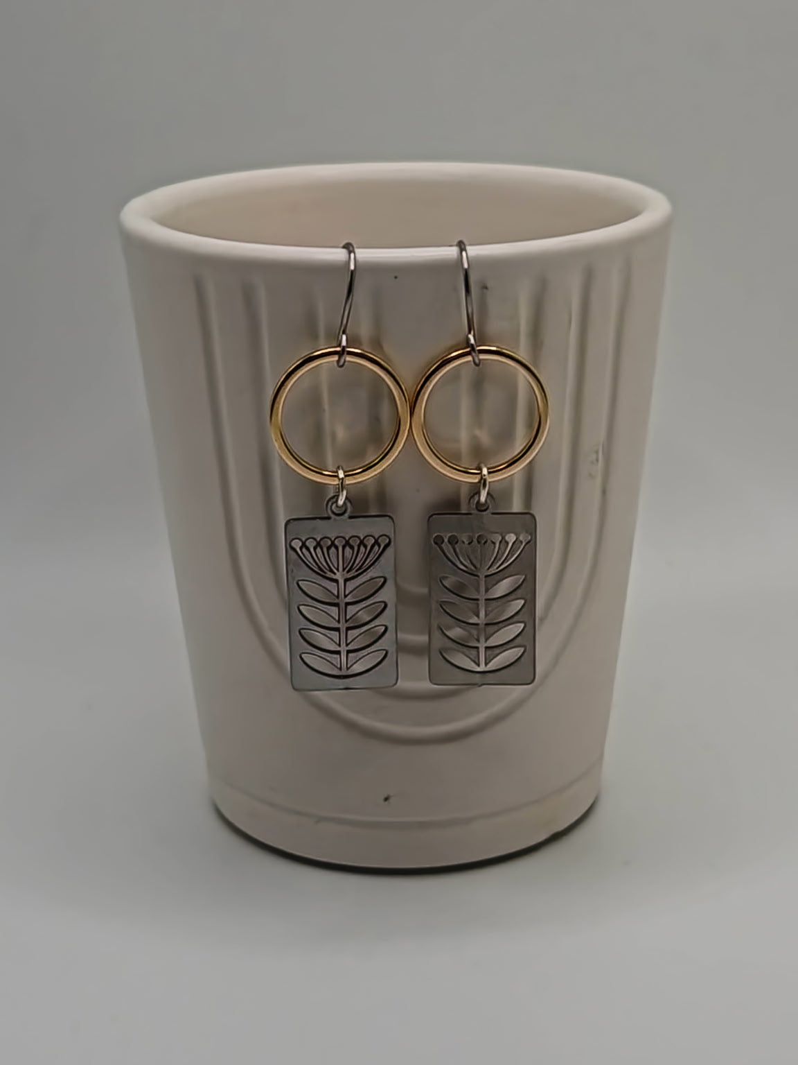 Scandinavian Flower Earrings